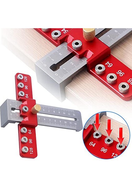 Kabin Donanımı Jig Aracı, Ayarlanabilir Matkap Şablonu Kılavuz Aracı, Çekmecenin Kurulumu Için Delgi Bulucu Matkap Kılavuzu (Yurt Dışından)