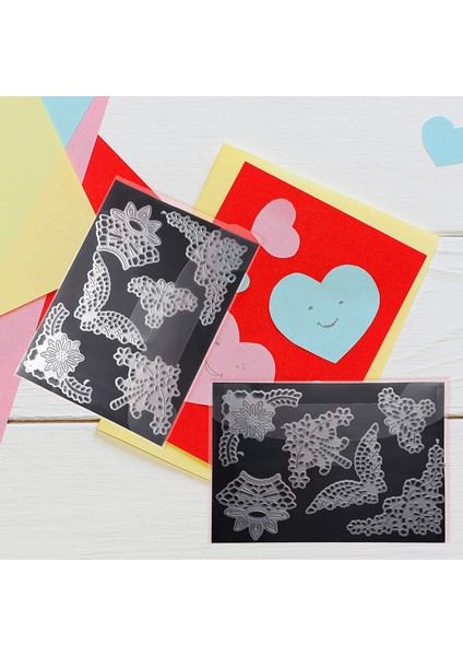 20 Adet Temizle Damga ve Kalıp Saklama Çantası Açılıp Kapanabilir Depolama Cep Zarf Kılıfı Dıy Scrapbooking Kağıt Kartı (Yurt Dışından)