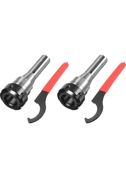 2pc 6.3 Inç R8-ER32 7/16 Collet Chuck Tutucu Cnc Freze Torna R8 Mili Aracı (Yurt Dışından)