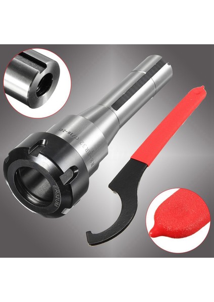 2pc 6.3 Inç R8-ER32 7/16 Collet Chuck Tutucu Cnc Freze Torna R8 Mili Aracı (Yurt Dışından)