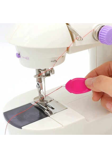 12 Adet Geçirici, Geçirici El Dikiş/dikiş Makinesi/nakış, Küçük Göz Iğne Geçirici Kanca Dikiş Aksesuarları (Yurt Dışından)