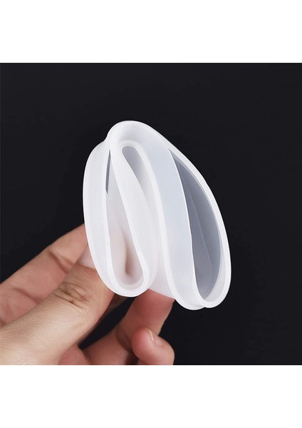 Reçine Döküm Için 8pcs Yuvarlak Reçine Coaster Kalıp, Reçine, Beton, Çimento ve Polimer Kil ile Döküm Için Epoksi (Yurt Dışından)