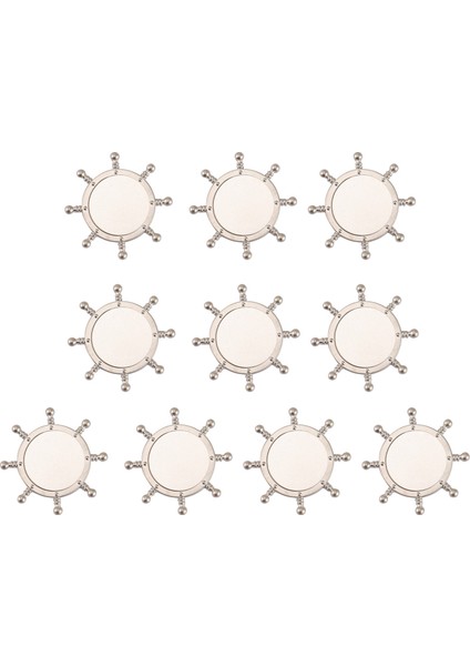 10 Adet Süblimasyon Boş Şişe Açacağı Metal Şişe Açacağı Buzdolabı Mıknatısı (Dümen) (Yurt Dışından)