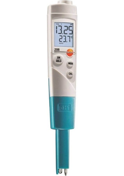 206 Ph2 Ph ve Sıcaklık Ölçer (Yarı-Katı Gıda)