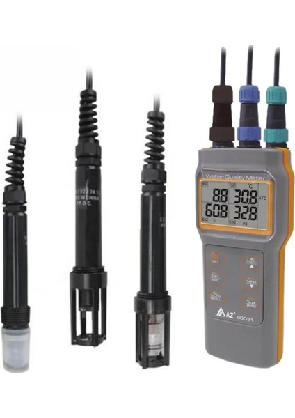 86031 Combo Su Kalite Ölçüm Seti (Ph, Iletkenlik, Tuzluluk, Tds, Çözünmüş Oksijen ve Sıcaklık)