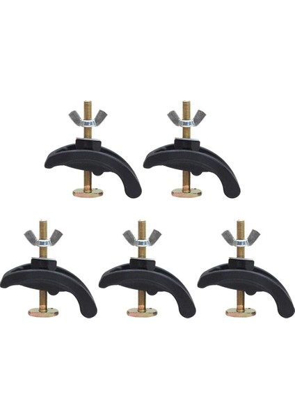 5 x Cnc Freze Oyma Makinesi Presleme Plakası Kelepçe Fikstürü T-Yuvası Parçaları (Yurt Dışından)