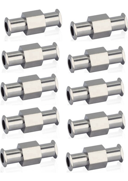 20 Adet Çoğaltıcı Luer Şırınga Konektörü Metal Çift Eklemli Luer Kilit Adaptörü Çoğaltıcı Pnömatik Parçalar Için (Yurt Dışından) modelleri