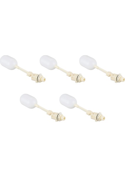 5x Mini DN15 1/2 Inç Makara Kutusu Şamandıra Valfı Bağlantısı Dolum Vanası Şamandıra Valfı Beyaz (Yurt Dışından)