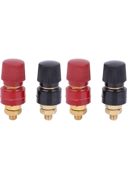 4 Adet Terminal Bağlama Sonrası, 555 Tip Pirinç Sütun Terminal Bloğu M8 Konu Çapı Bağlama Sonrası 220V-380V 200A (Yurt Dışından)