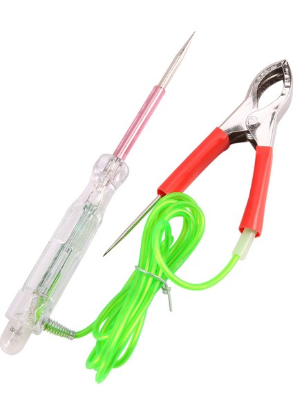 3x Otomotiv LED Devre Test Cihazı 6-24V Test Işığı Çift Problu 47 Inç Antifriz Tel Timsah Klipsi Test Için (Yurt Dışından) modelleri