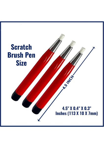 Fiberglas Çizik Fırça Kalemi 6'lı Takı, Saat, Madeni Para Temizleme, Elektronik Uygulamalar, Pas ve Korozyon Giderme (Yurt Dışından) modelleri