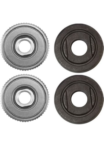 2x Açı Öğütücü M14 Kilitleme Plakası Aynası Sds Hızlı Açılan Somun Sıkma 115/125/150/180/230MM Flanş Somunu Seti (Yurt Dışından)
