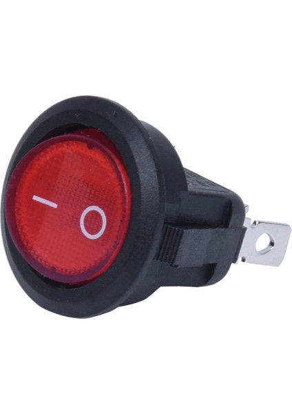 4x Basmalı Anahtar Bipolar Açık Kapalı Kırmızı 3 Pin 220V (Yurt Dışından) fiyatları