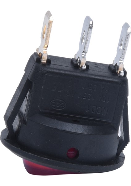 4x Basmalı Anahtar Bipolar Açık Kapalı Kırmızı 3 Pin 220V (Yurt Dışından) indirimleri