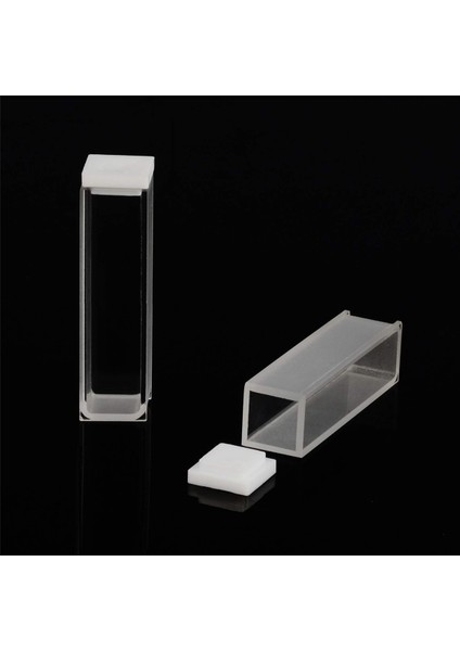 Kuvars Küvet, Spektrofotometre Küvetleri 10 mm Yol Uzunluğu, 45MM Yükseklik, 3,5 ml Kapasite - 12 Adet (Yurt Dışından) modelleri