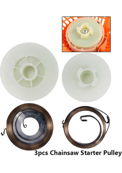 Elektrikli Testere Kolay Kasnak 4 Yaylı Fit Testere 4500 5200 5800 45CC 52CC 58CC Testere Yedek Parçaları (Yurt Dışından) indirimleri