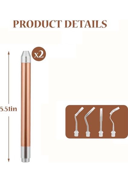 Vinil Için 2 Adet LED Ayıklama Araçları: Minik Vinil Kağıdı / Demir Projelerini Çıkarmak Için Pimli ve Kancalı Işıklı Ayıklama Kalemi Kesikler (Yurt Dışından) fiyatları