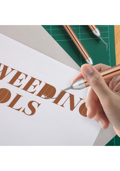 Vinil Için 2 Adet LED Ayıklama Araçları: Minik Vinil Kağıdı / Demir Projelerini Çıkarmak Için Pimli ve Kancalı Işıklı Ayıklama Kalemi Kesikler (Yurt Dışından) modelleri