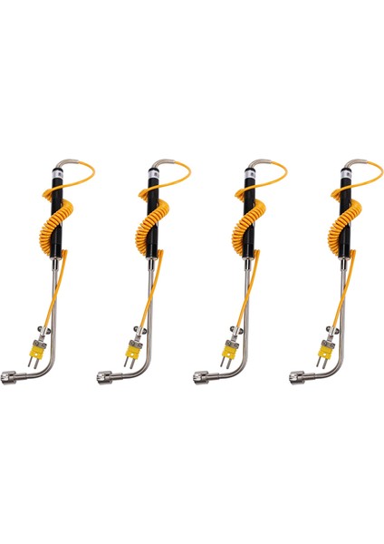 4x -81533B K Tipi Sensör Dik Açı Yüzey Sıcaklığı Probu Yüksek Sıcaklık Termokupl -50 Ila 500 ℃ (Yurt Dışından)
