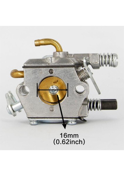 2x Karbüratör MP16 MP16-7 52CC Testere 2 Zamanlı Motor 4500 5200 5800 Testere Çim Biçme Makinesi Bahçe Aletleri Tüp (Yurt Dışından) modelleri