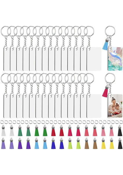 Süblimasyon Anahtarlık Boşlukları Toplu, 90 Süblimasyon Anahtarlık Boşlukları Seti Püsküllü, Anahtarlık Dairesi, Anahtarlık (Yurt Dışından) modelleri