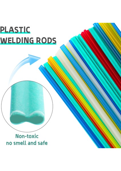 50 Adet Kaynak Çubukları Ppr Pp Pvc Plastik Araba Tampon Tamir Kaynakçı Çubukları Kiti Polipropilen El Aletleri Lehimleme Seti (Yurt Dışından) modelleri