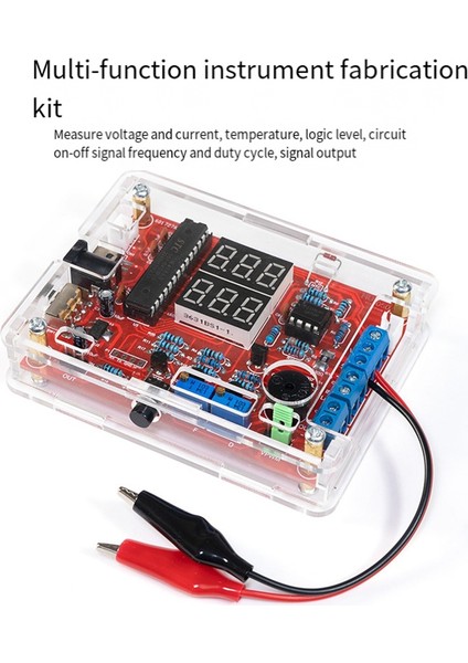 Sinyal Jeneratörü Çok Fonksiyonlu Enstrüman Yapımı Dıy Elektronik Kiti Akım Sıcaklık Algılama Lehimleme Egzersizi (Yurt Dışından)