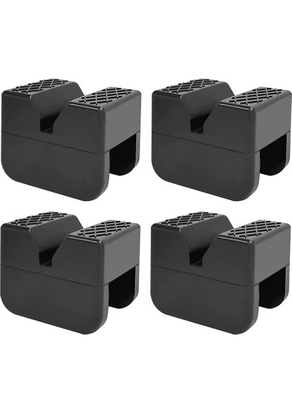 Kriko Stand Pedleri, Evrensel Lastik Kriko Ped Adaptörü, Ray Sıkıştırma Kaynakları Koruyucusu, 4'lü Paket (Yurt Dışından)