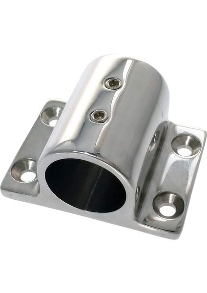 1 Çift Tekne Küpeşte 316 Paslanmaz Çelik 90 Derece Direk Tabanı Montaj Korkuluğu 22MM Tüp (Yurt Dışından)