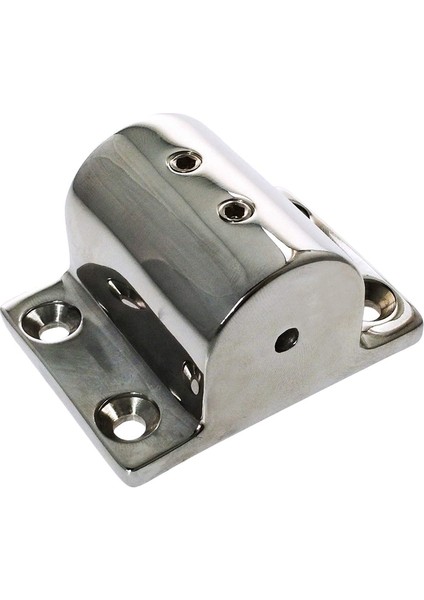 1 Çift Tekne Küpeşte 316 Paslanmaz Çelik 90 Derece Direk Tabanı Montaj Korkuluğu 22MM Tüp (Yurt Dışından)