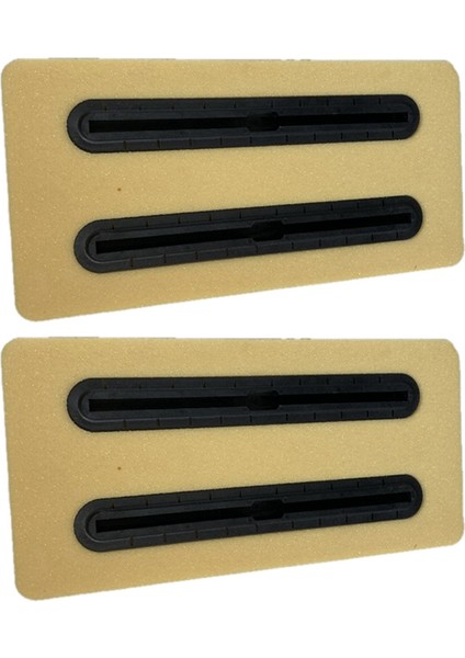 2x Hidrofoil Ray Kutusu Folyo Kutusu Pvc Köpük Hidrofoil Kutusu (Siyah) (Yurt Dışından)