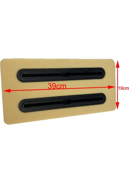 2x Hidrofoil Ray Kutusu Folyo Kutusu Pvc Köpük Hidrofoil Kutusu (Siyah) (Yurt Dışından) fiyatları