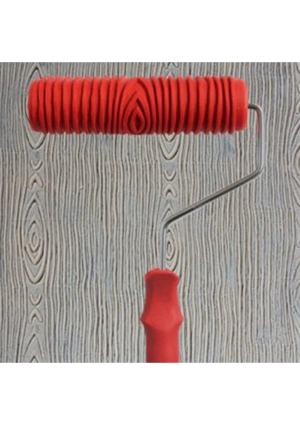 2 Adet 7 Inç Boya Rulosu Dıy Duvar Dekorasyon Aracı Dokulu Ahşap Tahıl Tasarımı Için 7 Inç (Yurt Dışından) fiyatları