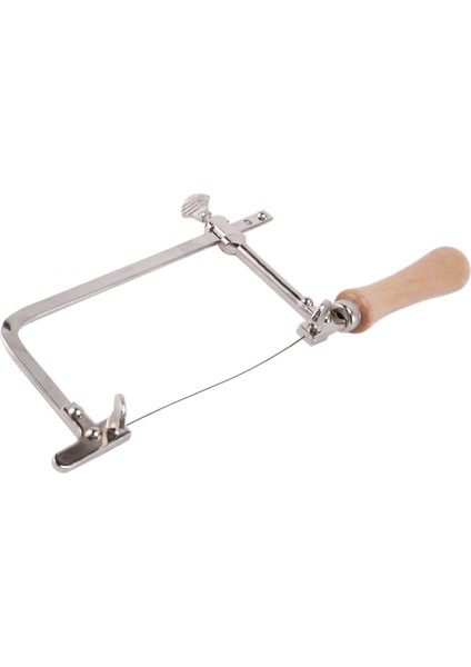 2x Profesyonel Ayarlanabilir Testere Yayı Ahşap Saplı Takı Testere Çerçevesi El Aletleri Kuyumcunun Testere Çerçevesi (Yurt Dışından) fırsatları