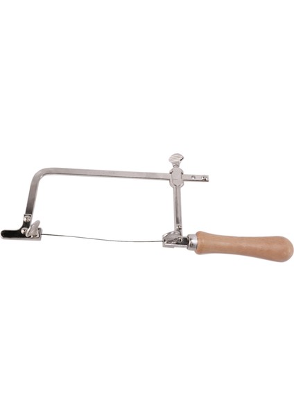 2x Profesyonel Ayarlanabilir Testere Yayı Ahşap Saplı Takı Testere Çerçevesi El Aletleri Kuyumcunun Testere Çerçevesi (Yurt Dışından) indirimleri