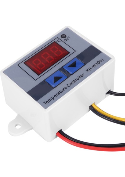 5x 220 V Dijital LED Sıcaklık Kontrol Cihazı 10A Termostat Kontrol Anahtarı Probu Yeni (Yurt Dışından)