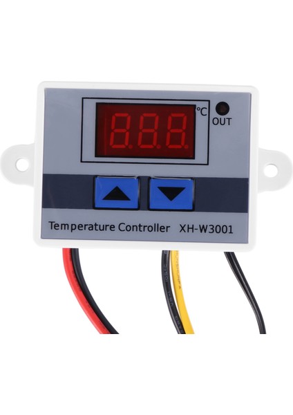 5x 220 V Dijital LED Sıcaklık Kontrol Cihazı 10A Termostat Kontrol Anahtarı Probu Yeni (Yurt Dışından)