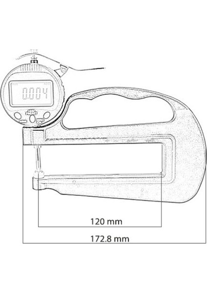 5331-10 Geniş Ağızlı Kalınlık Komparatörü (0.001 MM-120 Mm) fiyatları