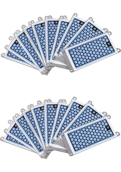 20 Parça Taşınabilir Seramik Ozon Jeneratörü Çift Entegre Seramik Plaka Ozonizer Hava Su Hava Temizleme Cihazı Parçaları 5 G/h (Yurt Dışından)