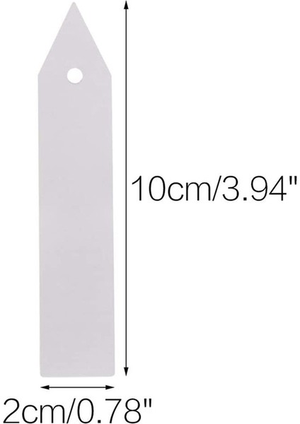 Bitki Etiketleri, Plastik Bitki Fidanlık Bahçe Etiketleri Pot Marker Bahçe Hissesi Etiketleri (1000 Adet, Beyaz) (Yurt Dışından) modelleri