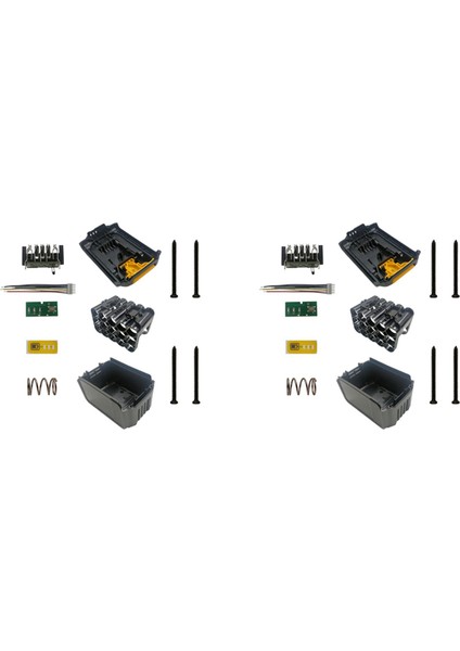 18V 20V Için 2x 15X18650 Li-Ion Pil Plastik Kasa Muhafazası (Yurt Dışından)