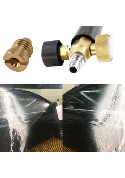 4 Adet Köpük Topu Orifis Nozul Uçları ve 10 Adet Köpük Yapıcı, Üniversal 1,1 mm Diş Nozulu ve Mesh Filtre (Yurt Dışından) indirimleri