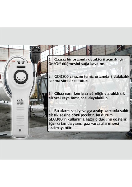GD-3300 Gaz Kaçak Dedektörü fiyatları