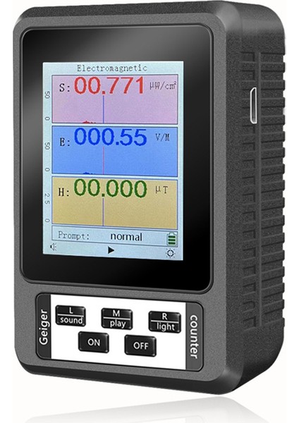 Xr2 BR-9A El Elektromanyetik Radyasyon Dedektörü Yüksek Hassasiyetli Elektromanyetik Radyasyon Emf Metre Test Cihazı Siyah (Yurt Dışından) fiyatları