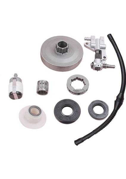 Debriyaj Dişli Jant Davul Yağ Pompası Sonsuz Dişli Çin 4500 5200 5800 45CC 5 Yağ Keçesi Yakit Filtresi Hattı Testere Parçası (Yurt Dışından)