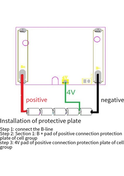 6x 18 V Yedek Pil Pcb Çip Kurulu Bms Pcb Şarj Koruma Levhası Için BL1830 BL1840 BL1850 Güç Aracı (Yurt Dışından)