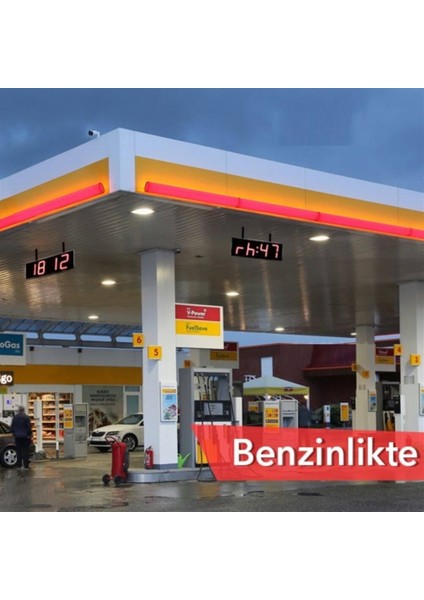 STN-254 Saat, Nem, Derece-25 cm Yazı Yüksekliği