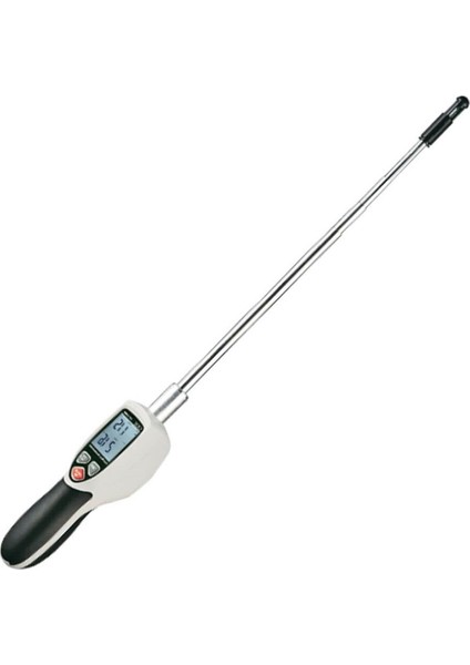 Dt 1880 Teleskobik Problu Kızgın Tel Hava Hızı ve Sıcaklık Ölçer Anemometre (Kayıt Özellikli)