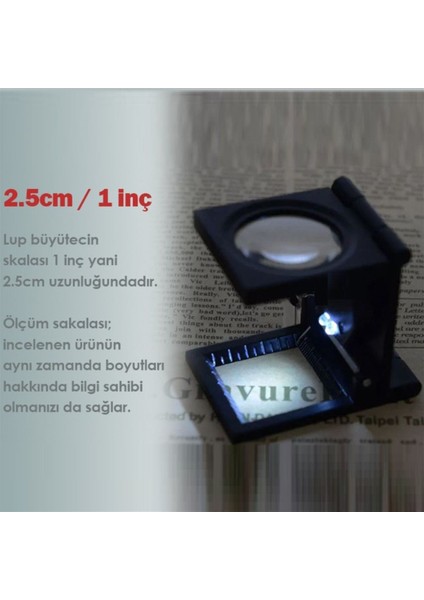9005A Mini Metal Büyüteç indirimleri