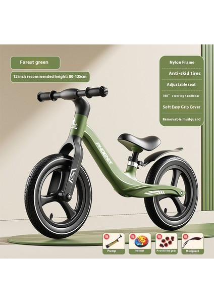Çocuk Denge Arabası Bebek Yürümeye Başlayan Scooter 2-5 Yaş Pedalsız Bisiklet Oyuncak Scooter (Yurt Dışından)